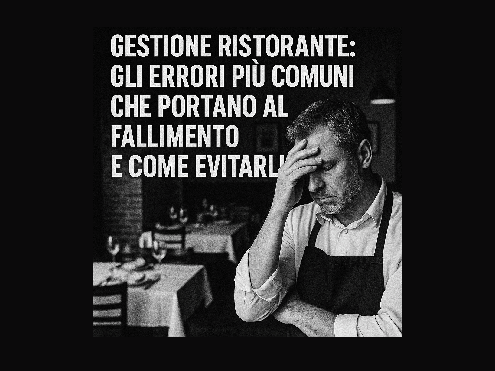 Gestione Ristorante: Gli Errori più Comuni che Portano al Fallimento e Come Evitarli