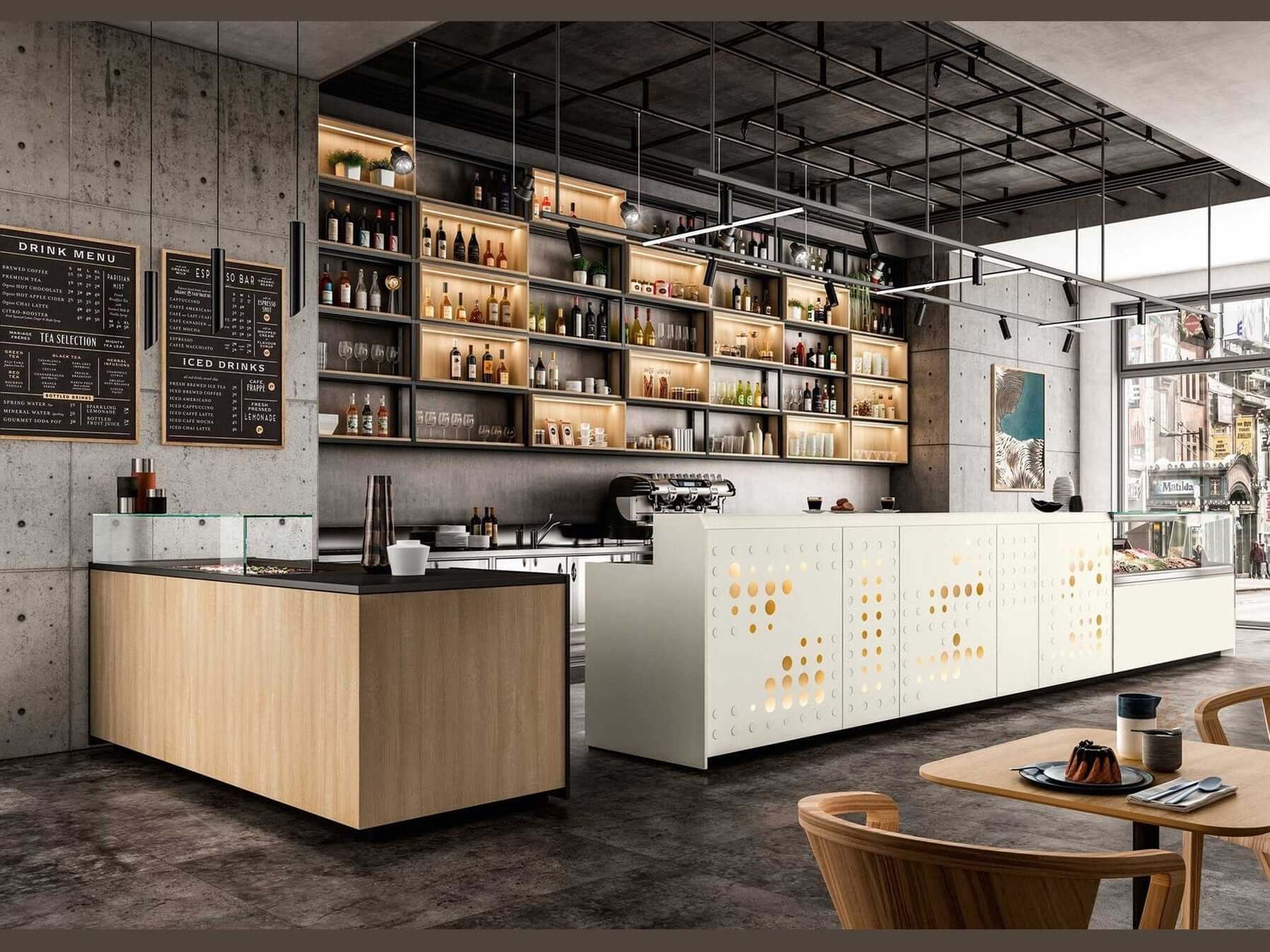 Il bancone funzionale? Corto e ben organizzato