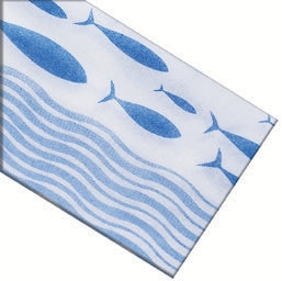 Tovaglia Tnt Versilia Blu Fibracel cm. 100x100 - 100 pz.