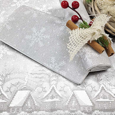 Tovaglia Tnt Baita Argento Superior cm. 100x100 – 100 pz.