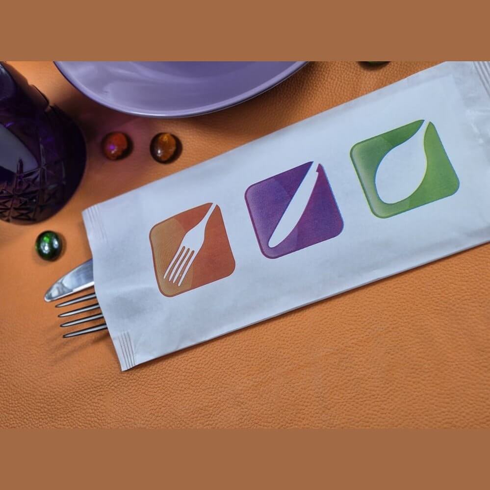 Busta portaposate Posate con tovagliolo Airwave – 1000 pz.