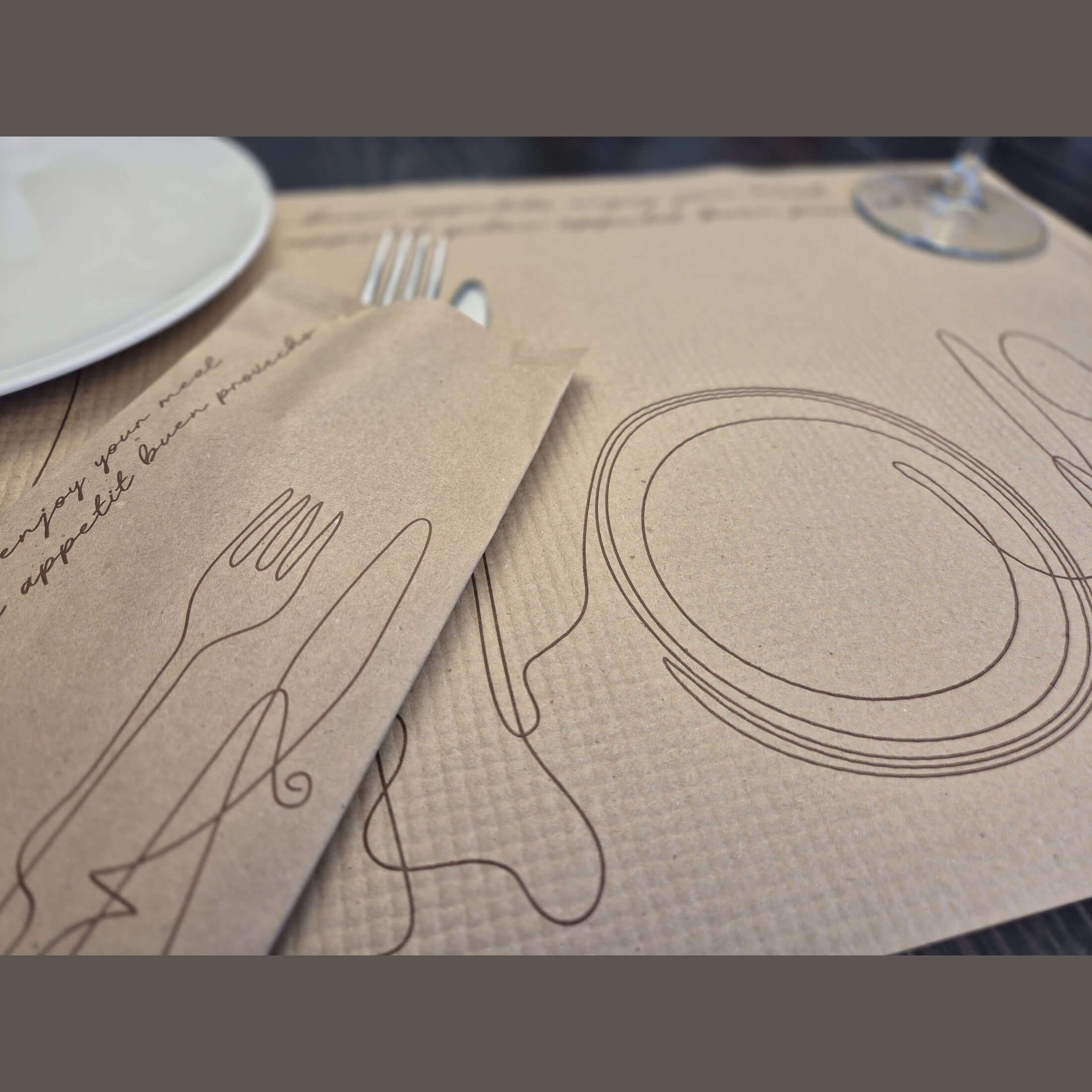 Tovaglietta Avana Buon Appetito cm. 30X40 Airwave – 2000 pz.