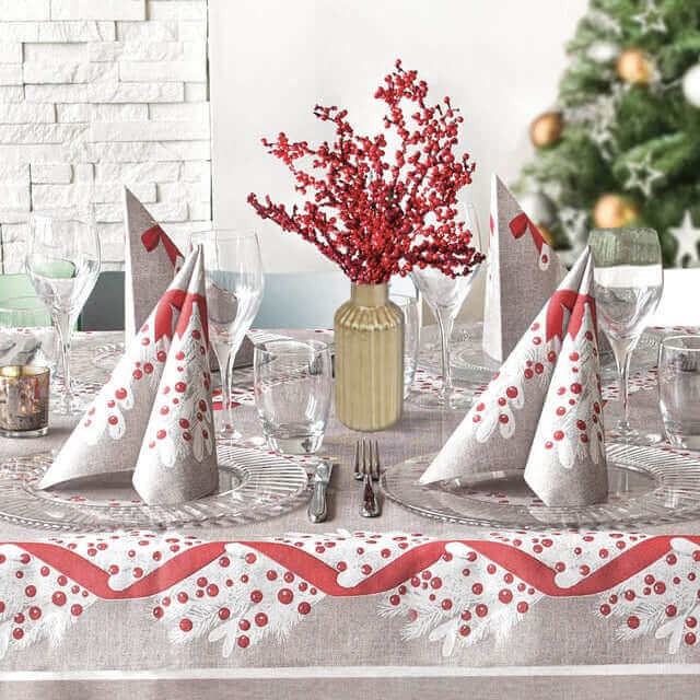 Tovaglia Tnt Berries Plus cm. 120x120 - 100 pz.