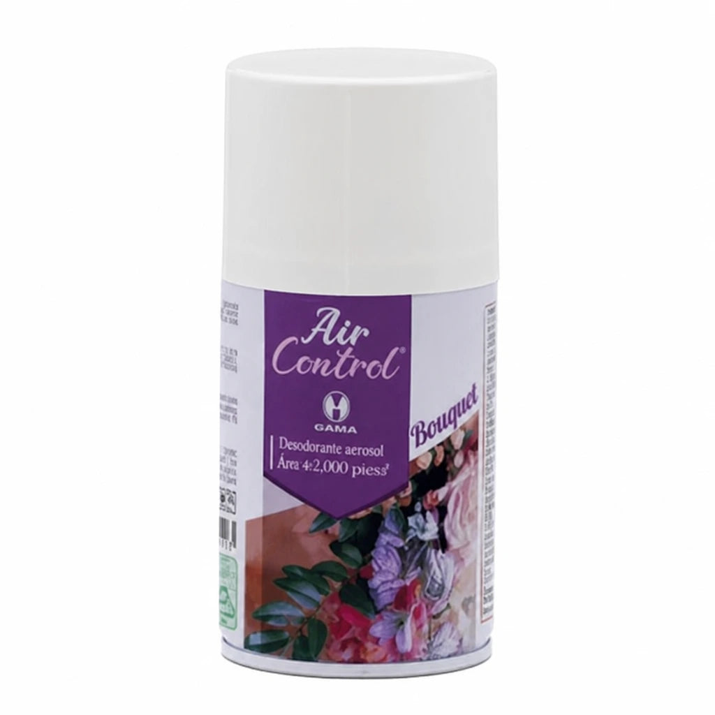 Bombola profumo spray "Bouquet fiori" da 250 ml. per X-Matic - Cartone da 12 pz. | Recreate the image exactly as it is. Don’t change, remove, combine, or add anything.