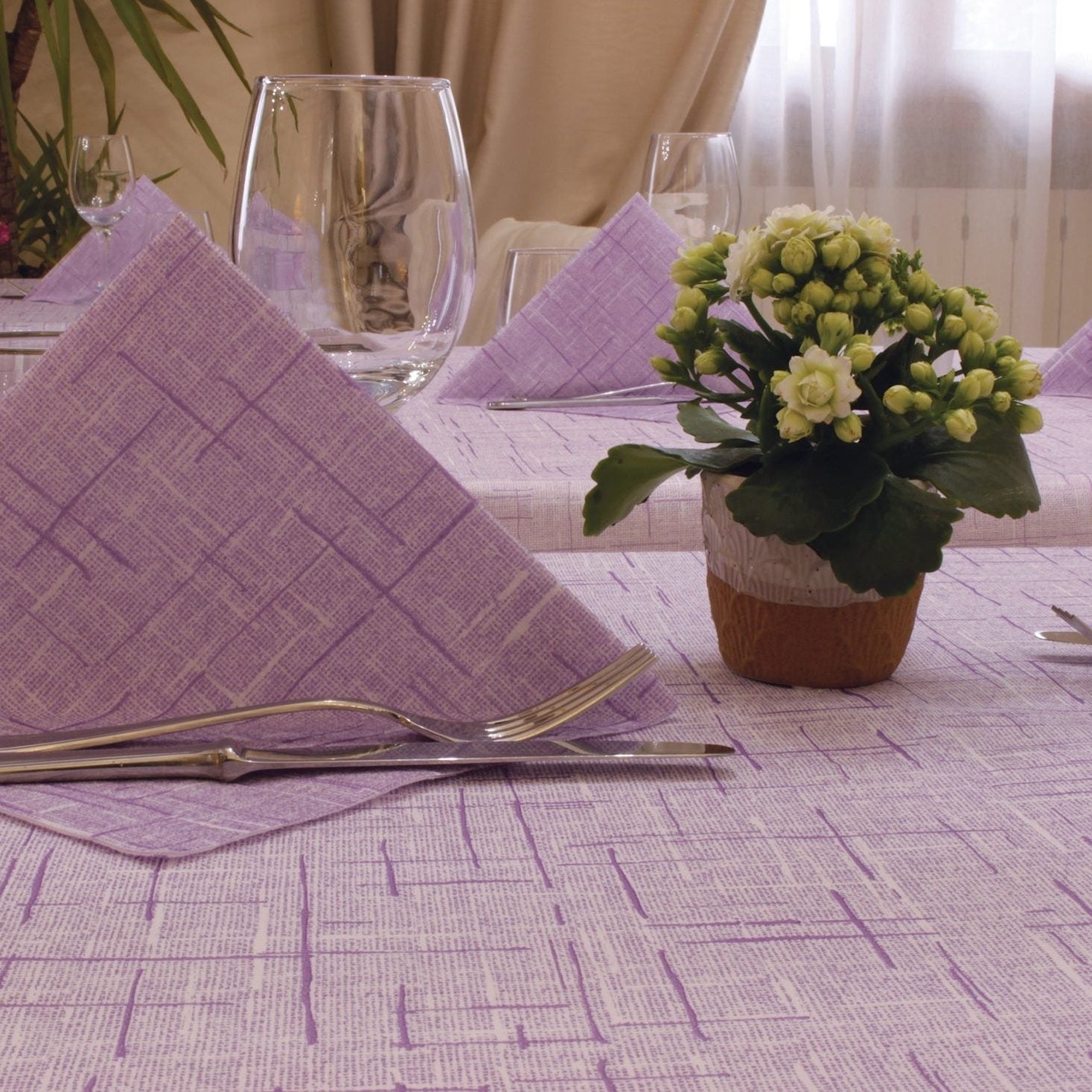 Tovagliolo Tnt Ecru Glicine Fibracel cm. 40x40 - 800 pz.