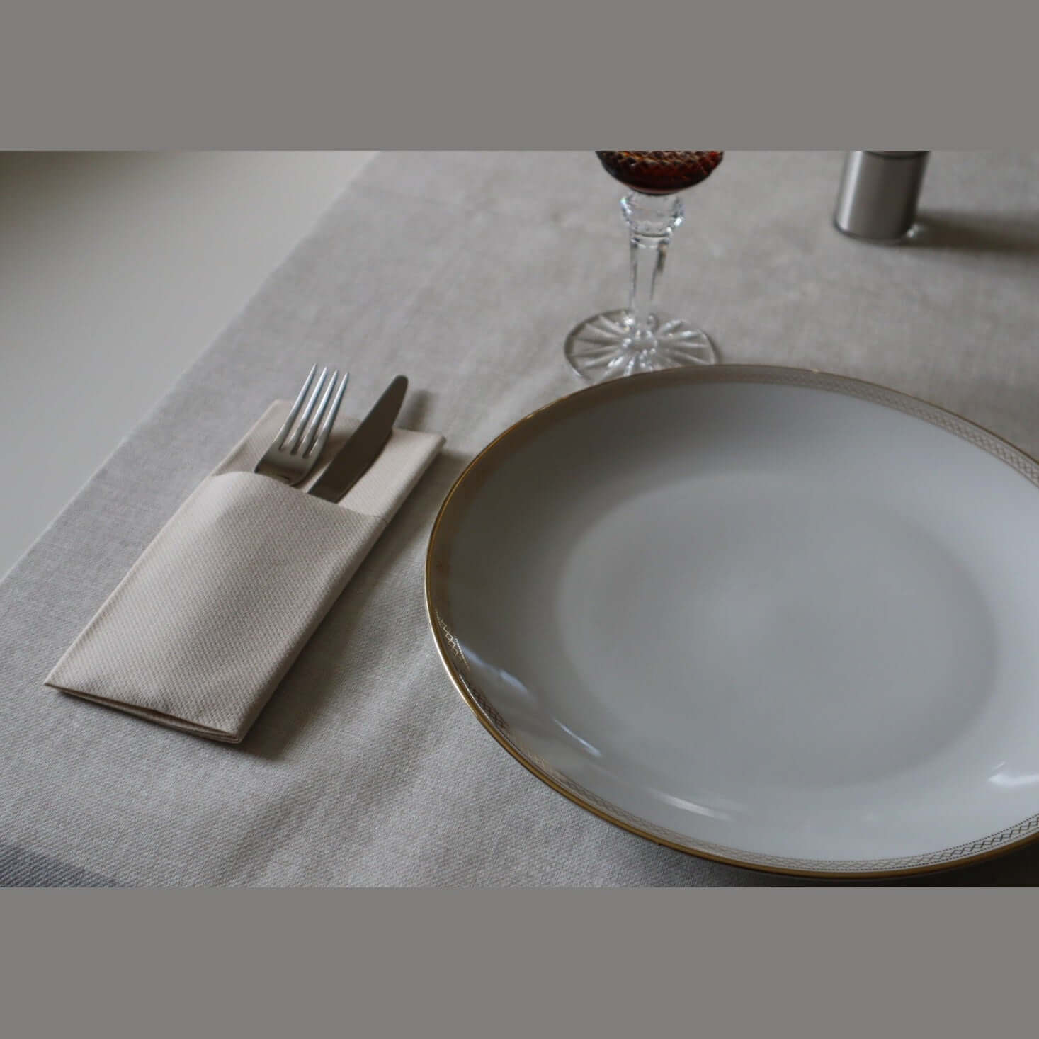 Tasca Portaposate Tnt Beige Superior cm. 40x35 - 1200 pz.