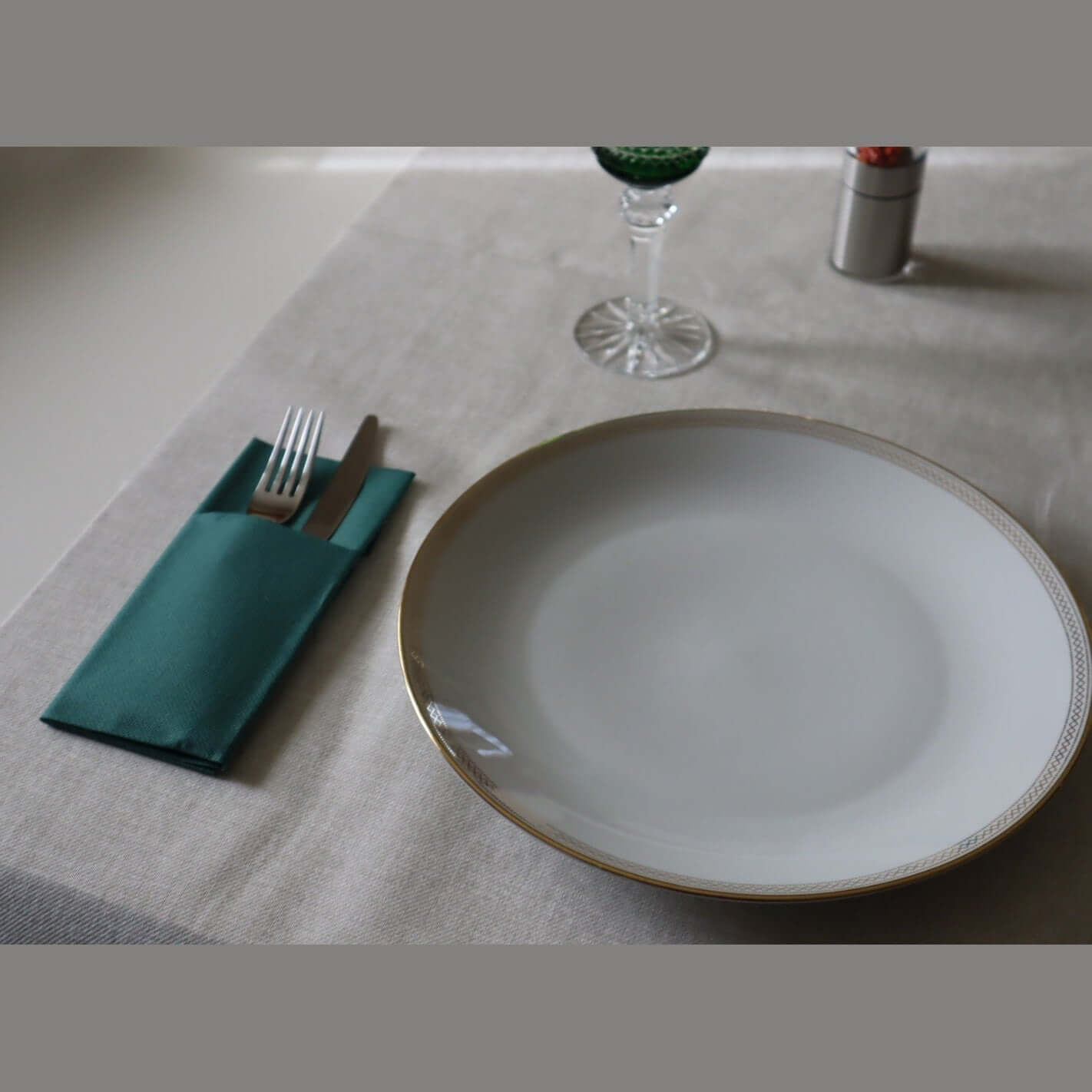 Tasca Portaposate Tnt Verde Scuro Superior cm. 40X35 - 1200 pz.