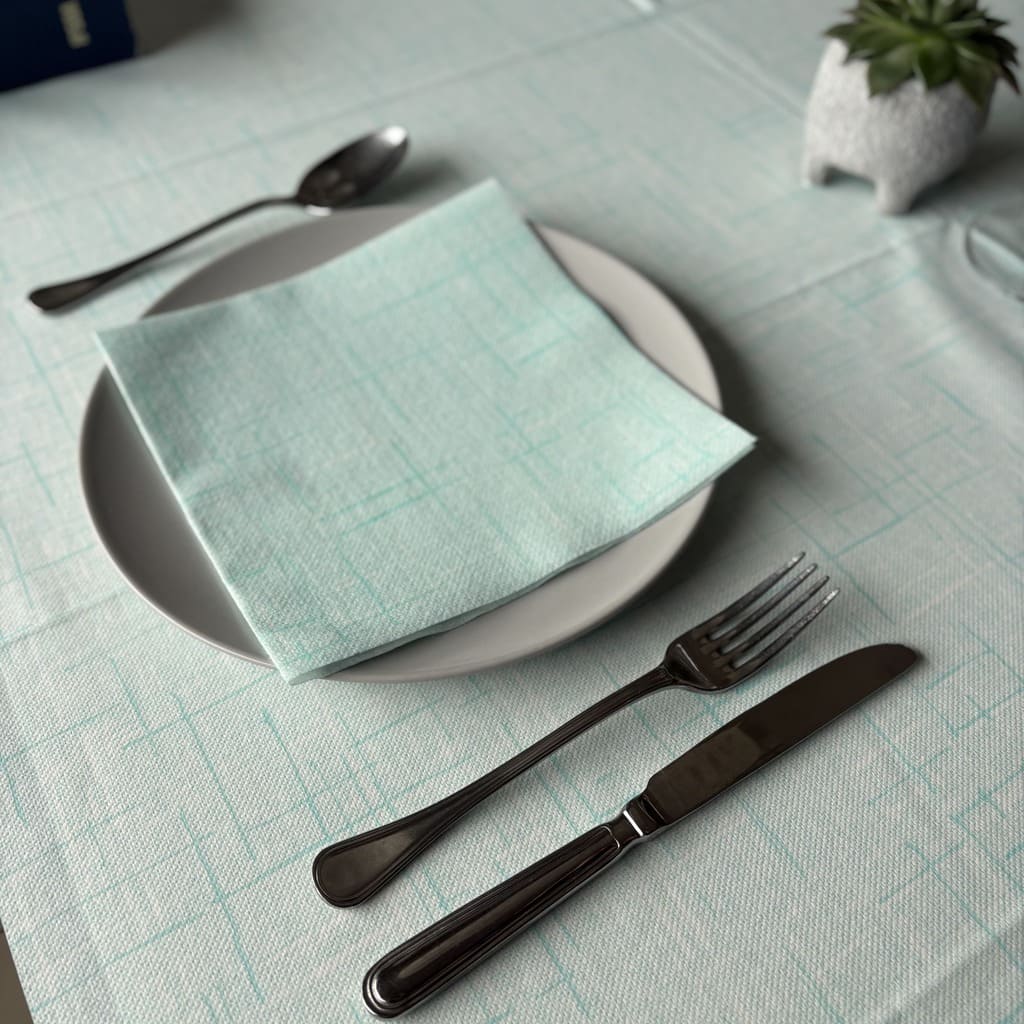 Tovagliolo Tnt Ecru Tiffany Fibracel cm. 40x40 - 800 pz.