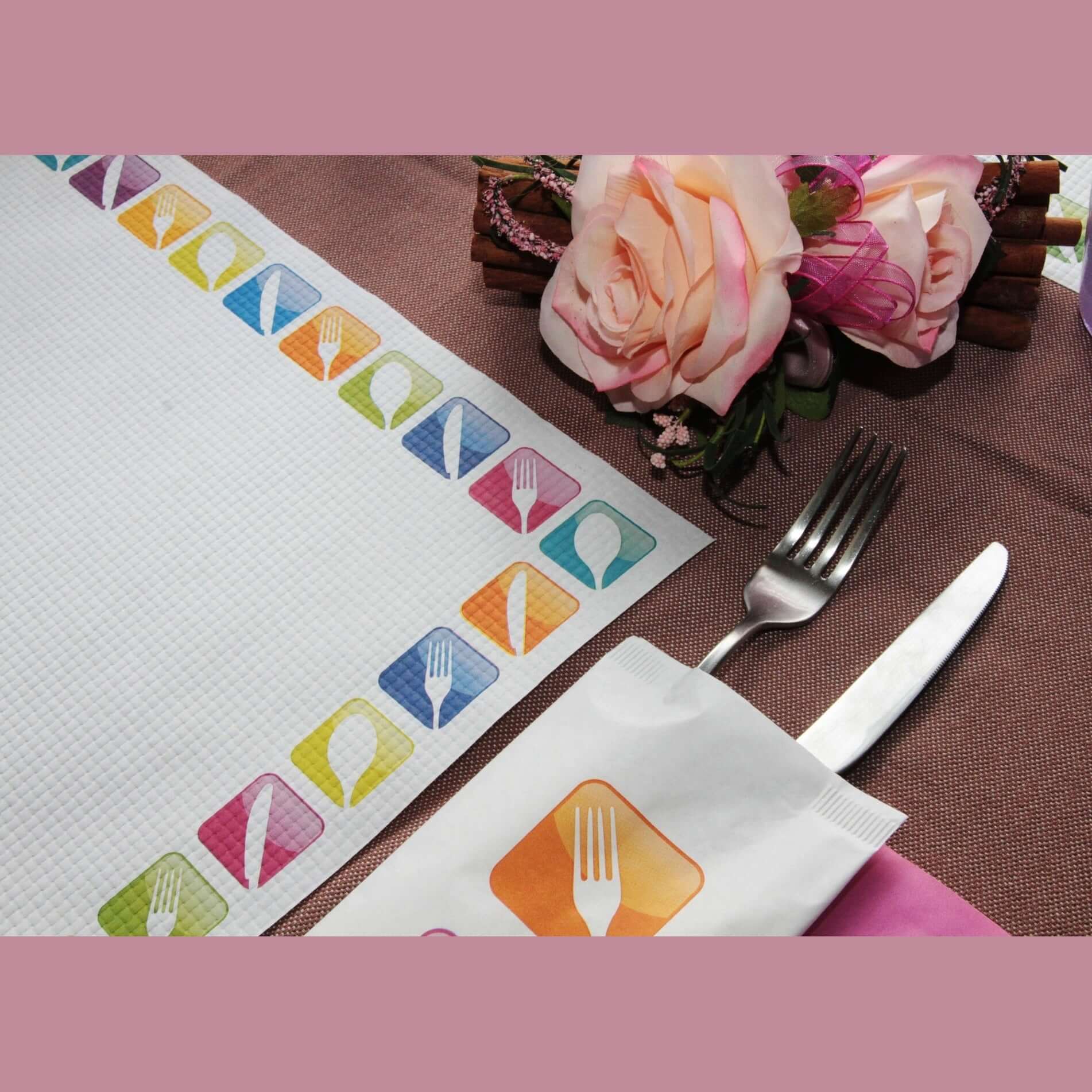 Tovaglietta Posate in carta cm. 30X40 Airwave – 2500 pz.