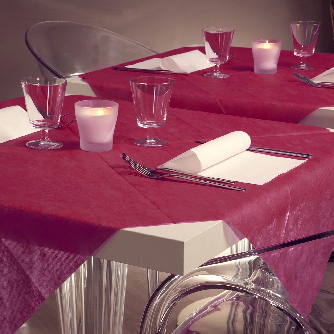 Tovaglia Tnt Bordeaux Ecostrong cm. 100X100