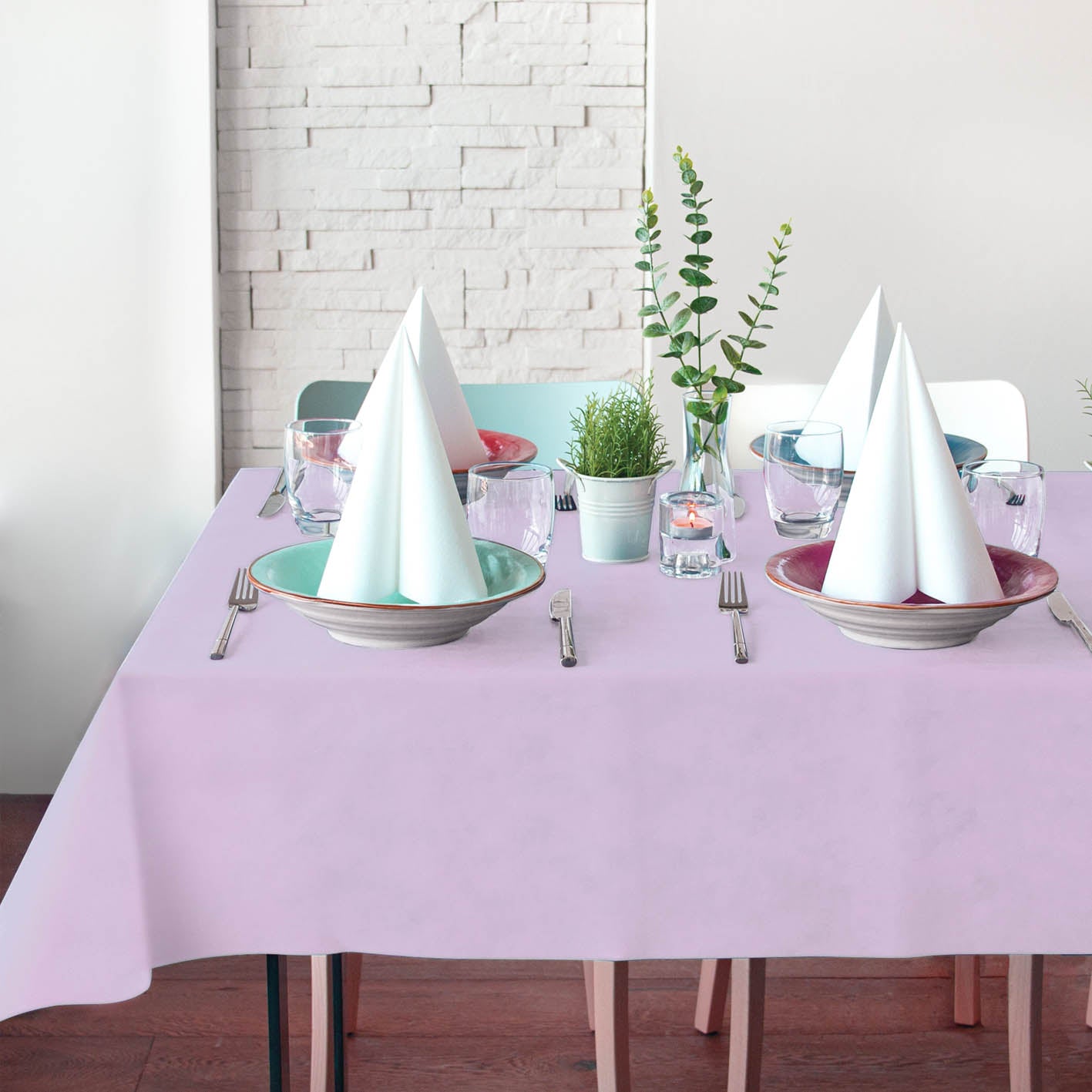 Tovaglia Tnt Party Lilla Airspun cm. 140x240 - 20 pz.