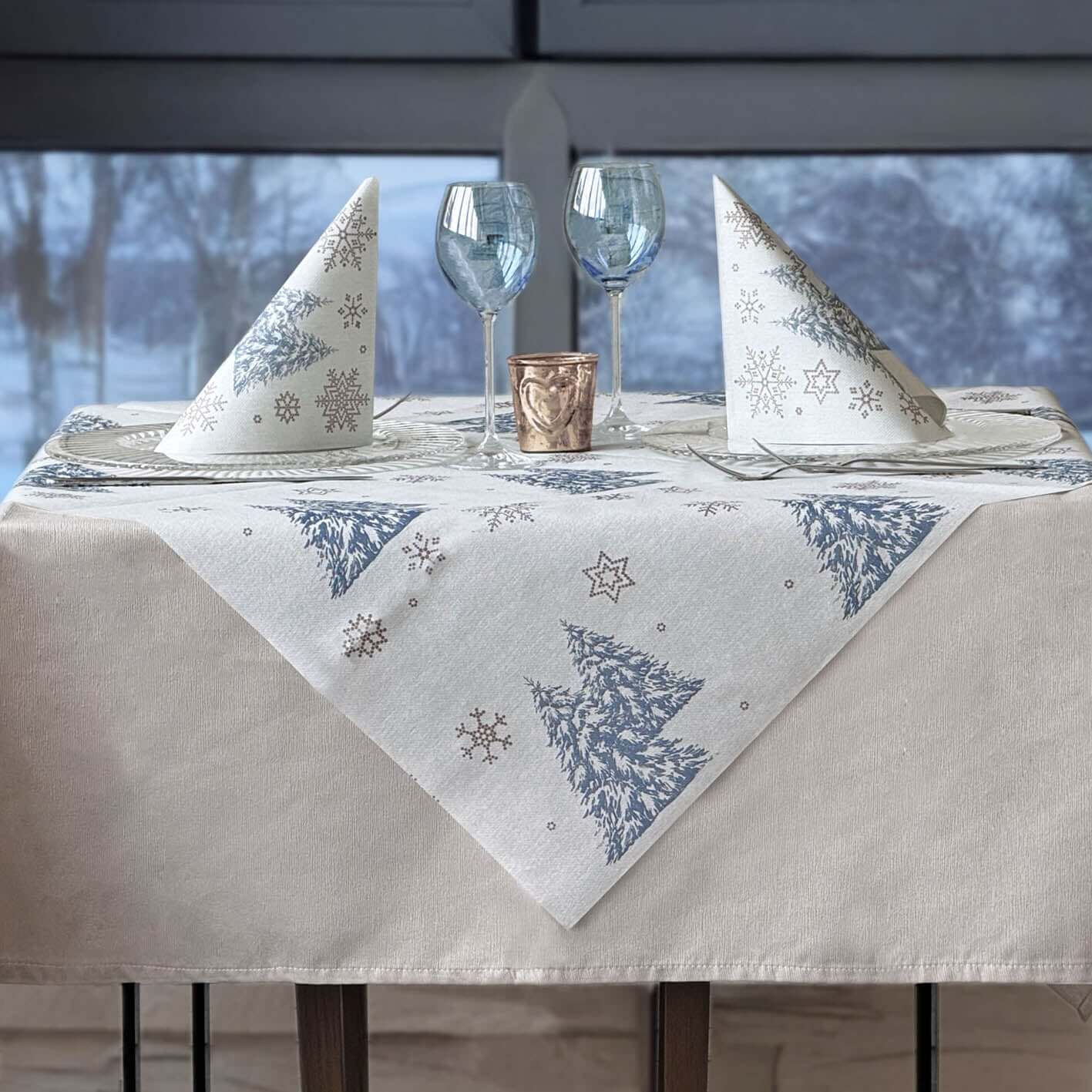 Tovaglia Tnt Alpino Plus cm. 100x100 - 100 pz.