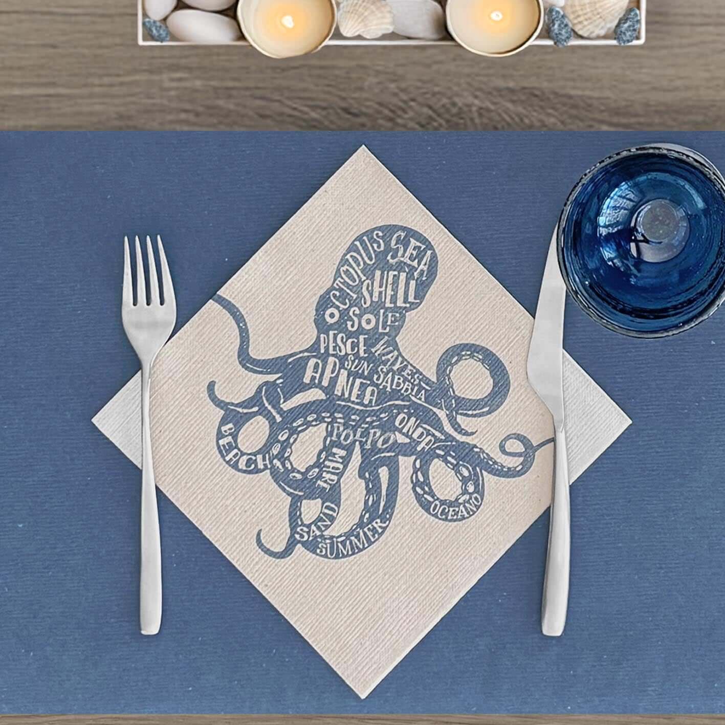 Tovagliolo Tnt Apnea Onda Airwave cm. 40x40 - 800 pz.