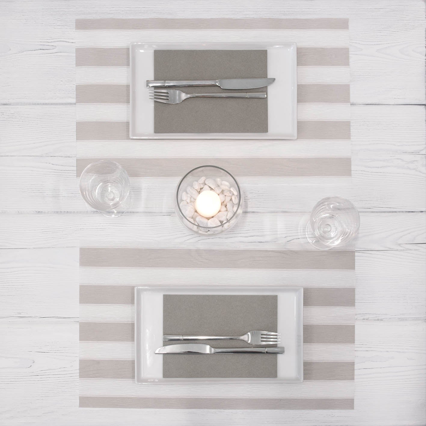 Tovaglietta Tnt Band Sabbia Plus cm. 30X48 - 1000 pz.
