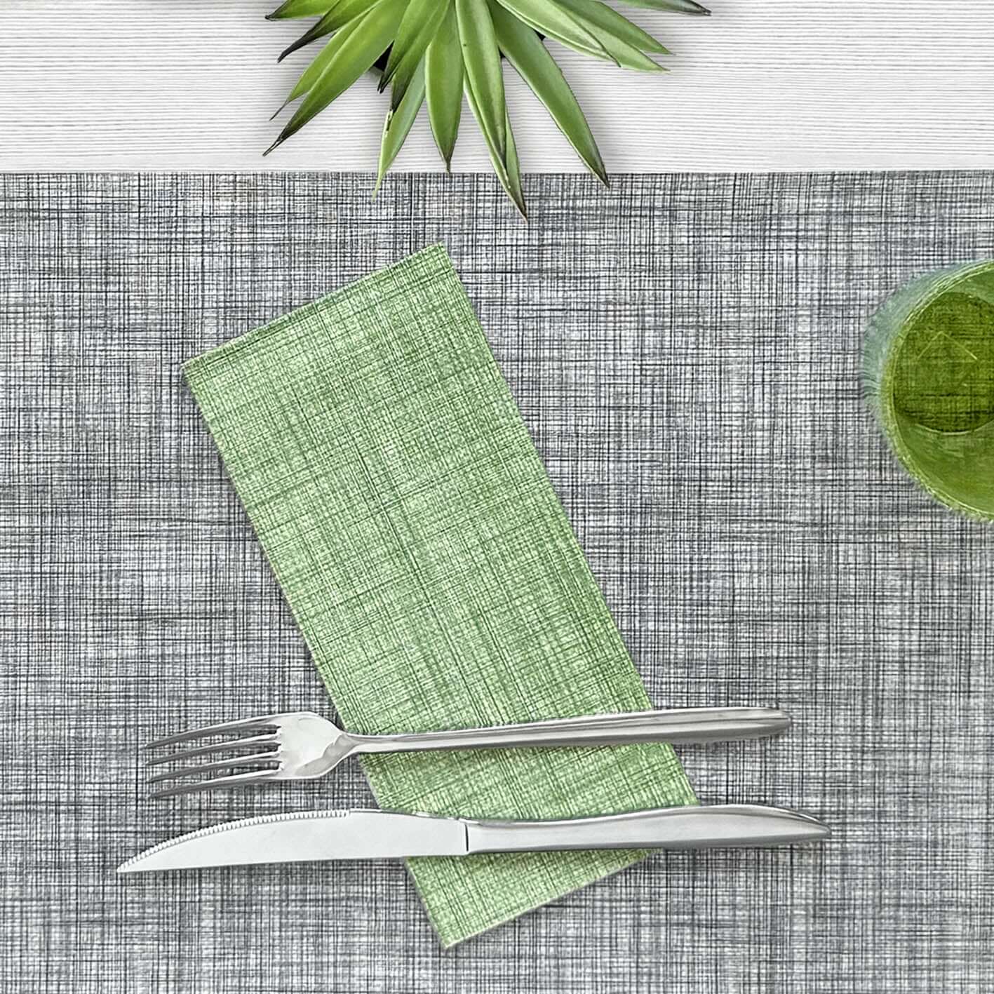 Tovagliolo Gala Erba Onda Airwave cm. 40X44 - 600 pz.