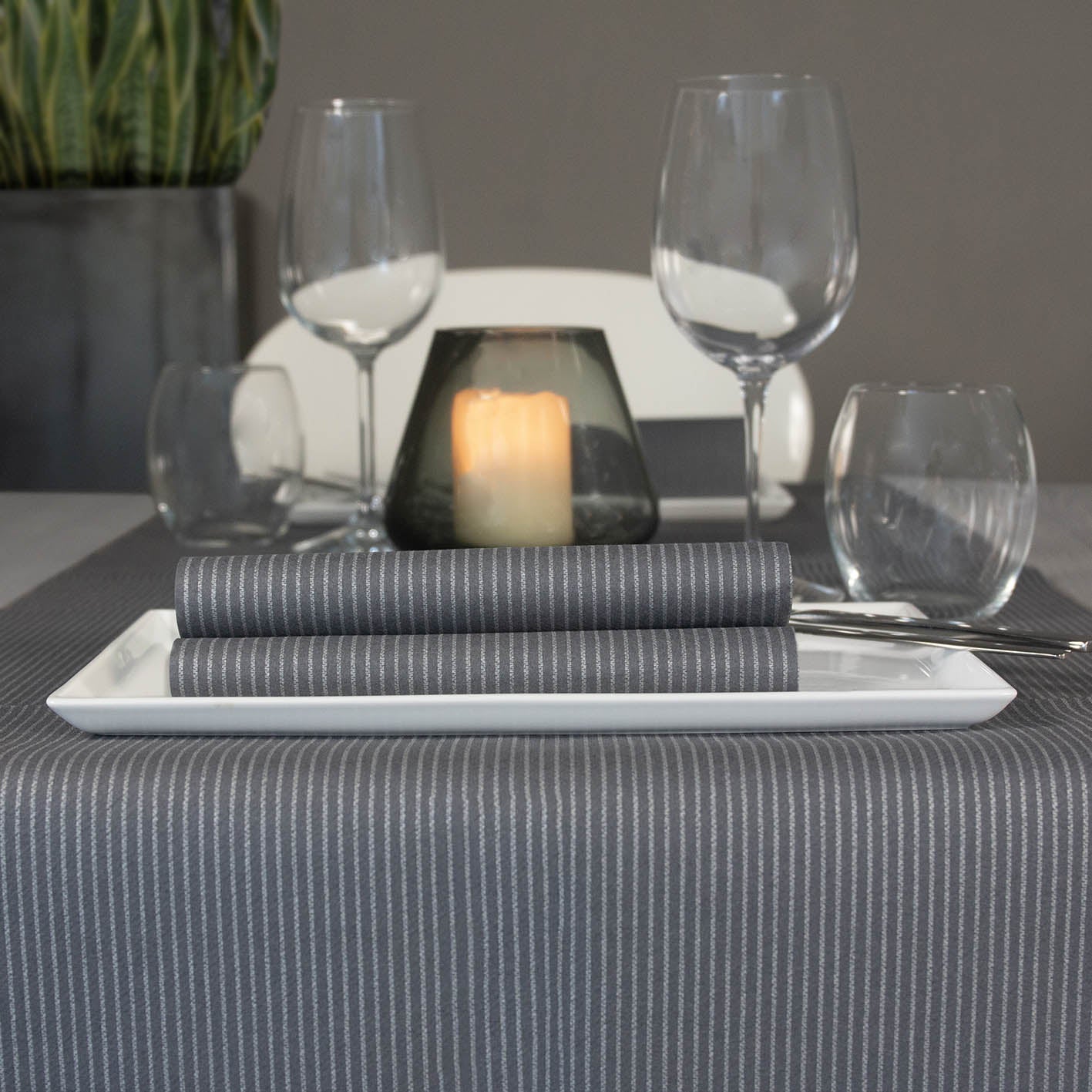 Tovagliolo Tnt Gess Ardesia Plus cm. 40X40 - 800 pz.