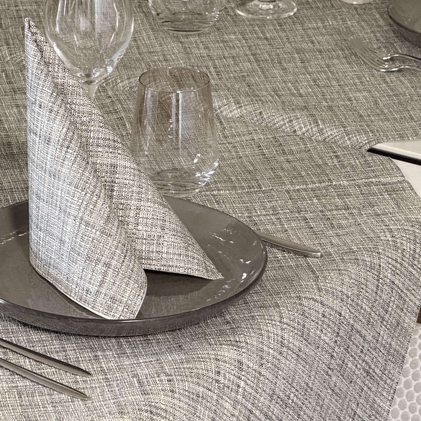 Tovaglia Tnt Greta Granito Plus cm. 100x100 - 100 pz.