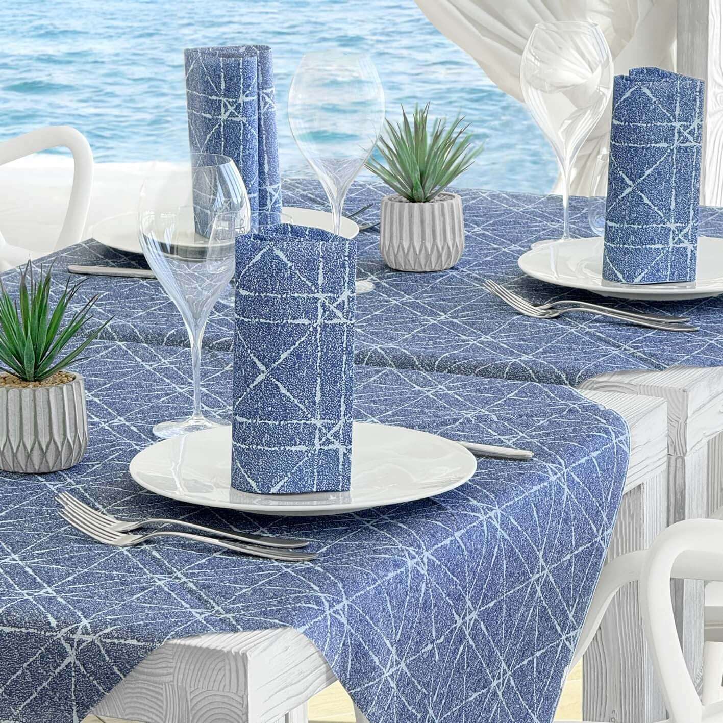 Tovagliolo Tnt Hugo Blue Mono cm. 40x40 - 800 pz.