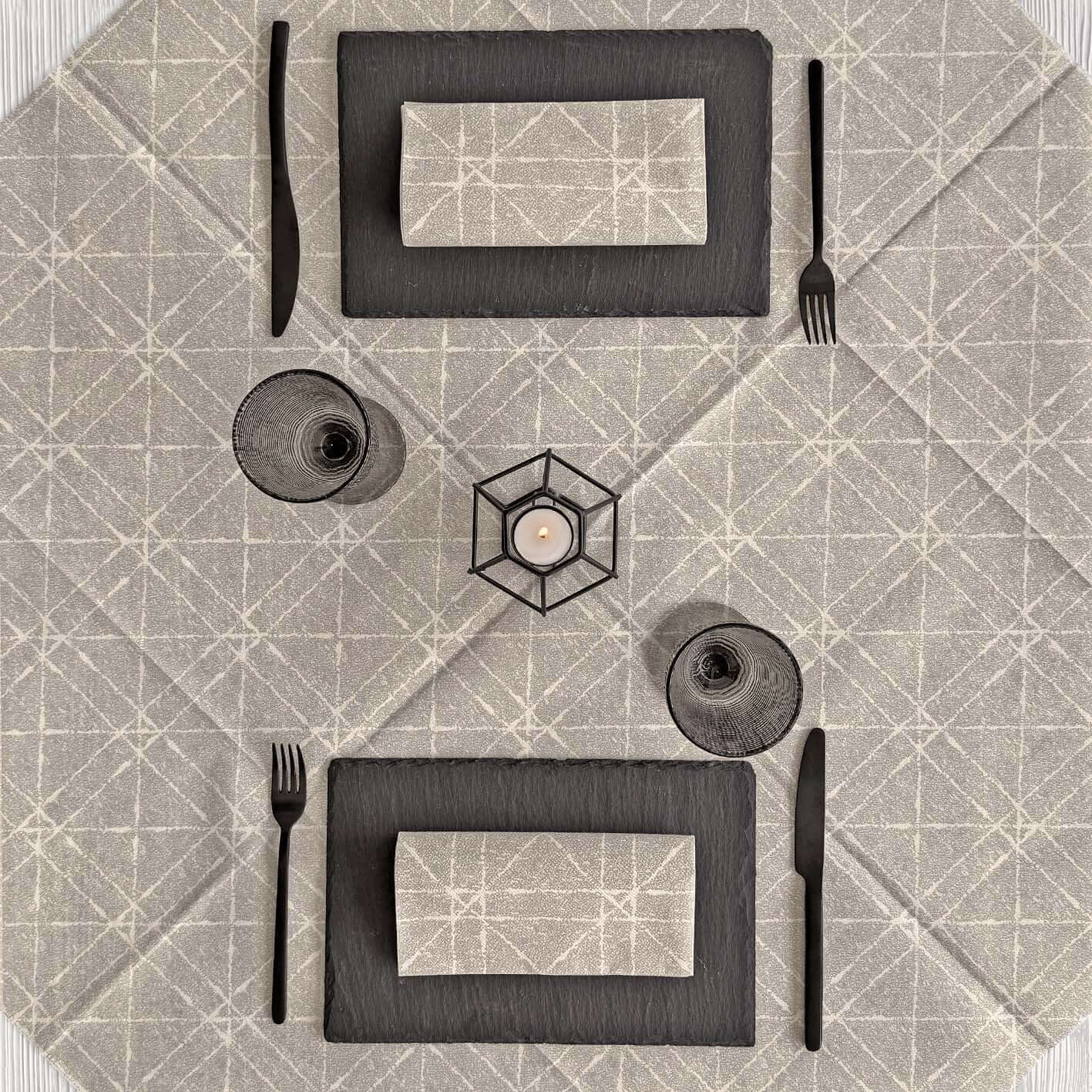 Tovaglia Tnt Hugo Sabbia Mono cm. 100x100 - 100 pz.