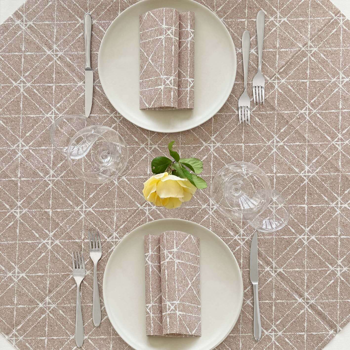 Tovaglia Tnt Hugo Terra Mono cm. 100x100 - 100 pz.