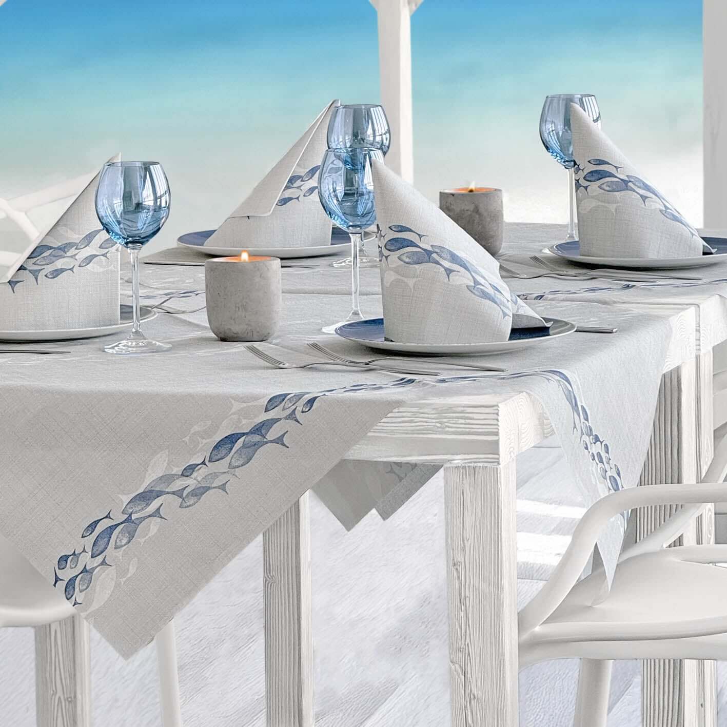 Tovaglia Tnt Maree Avio Plus cm. 100x100 - 100 pz.