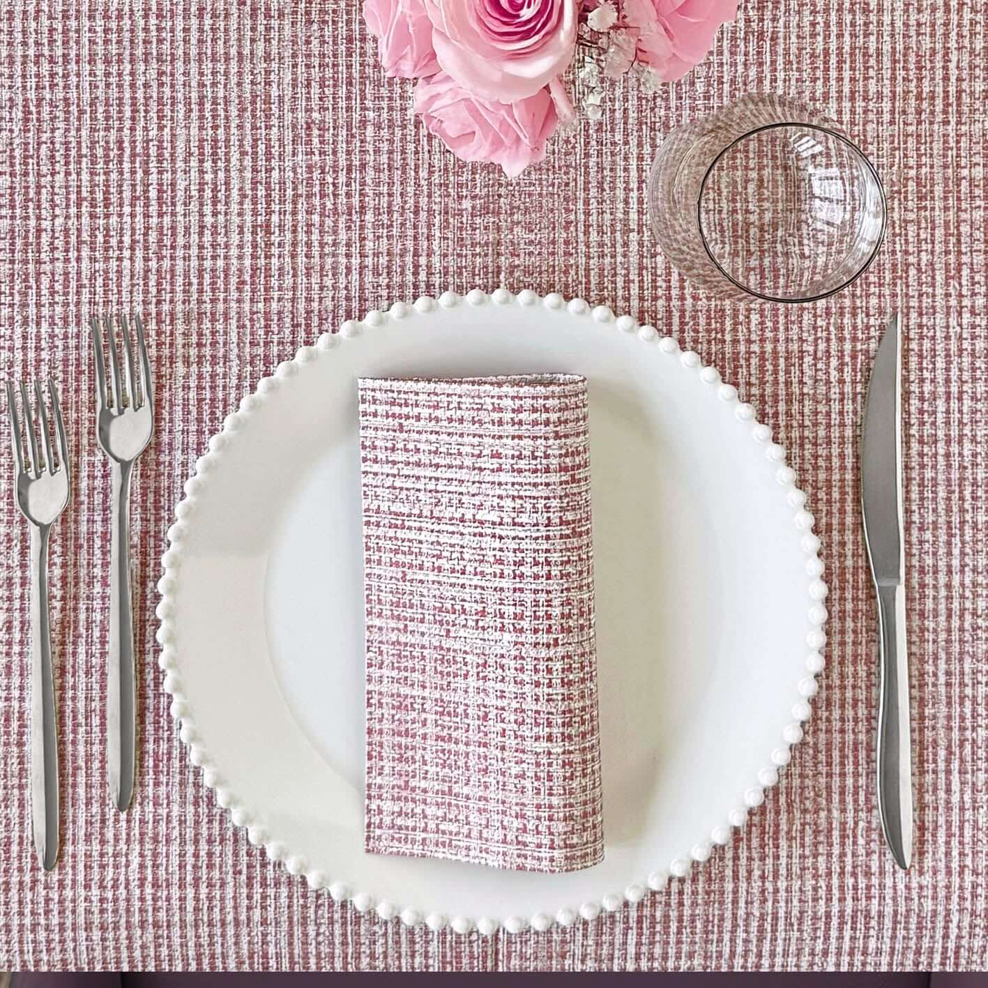 Tovagliolo Tnt Nora Bordeaux Micro cm. 40X40 - 800 pz.