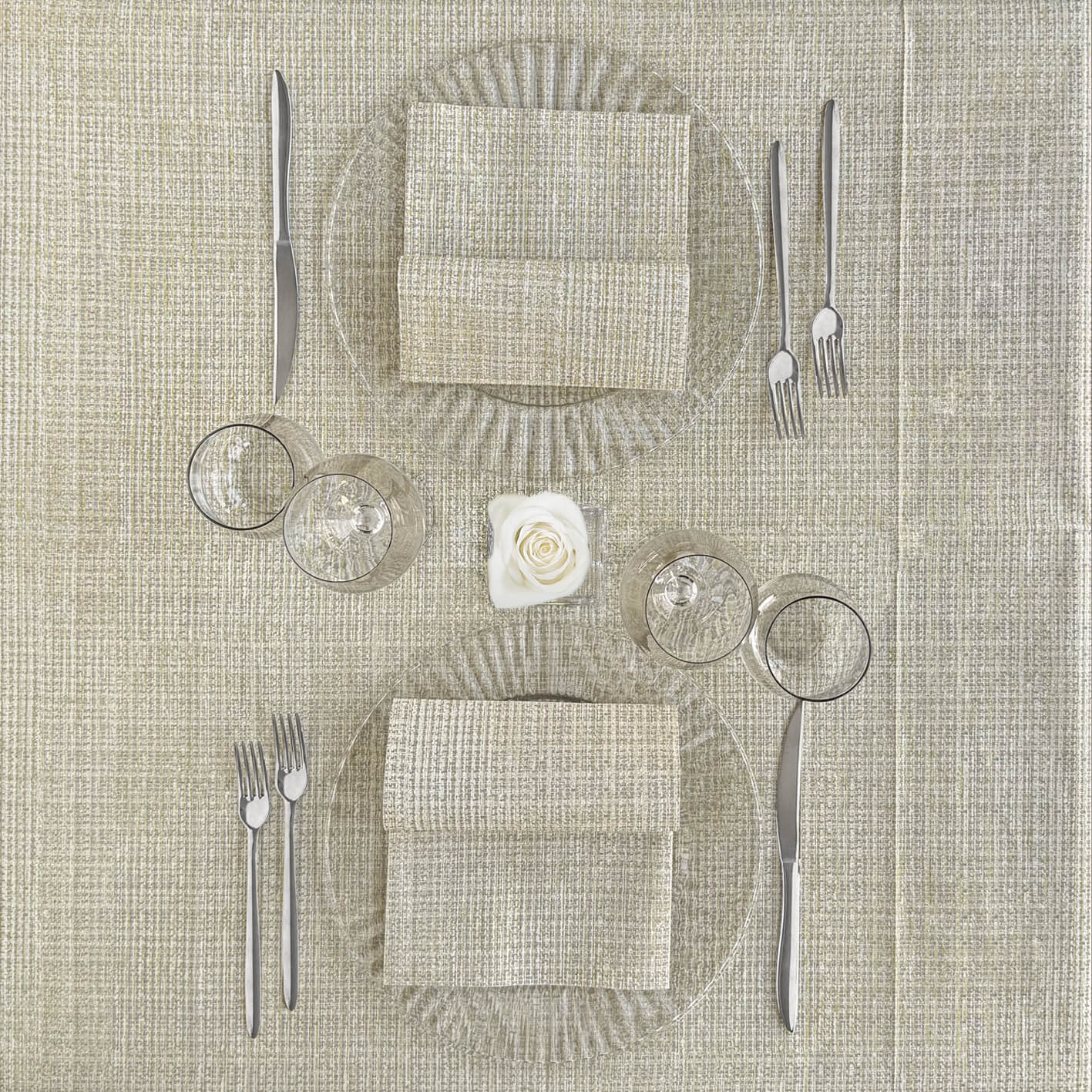 Tovaglia Tnt Nora Dune Micro cm. 100X100 - 100 pz.