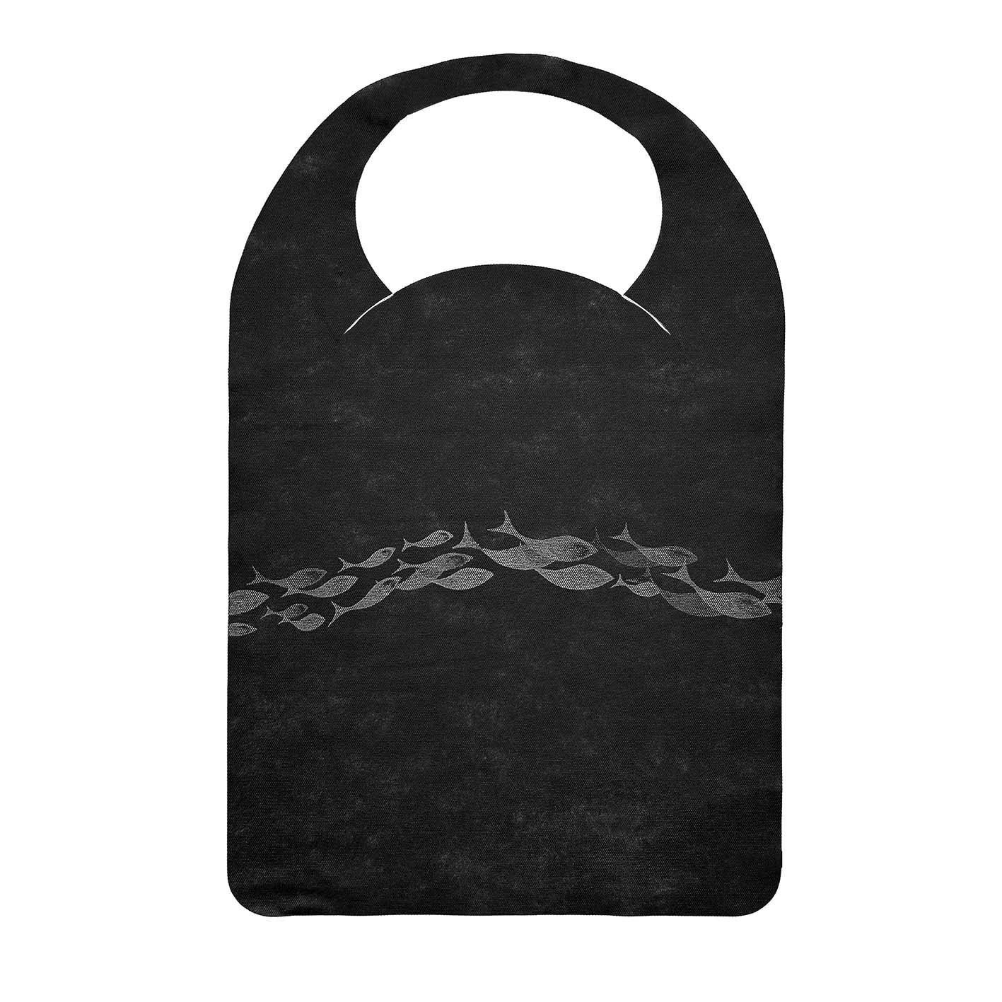 Bavaglio Oblò Maree Nero Airspun cm. 37X57 - 600 pz.
