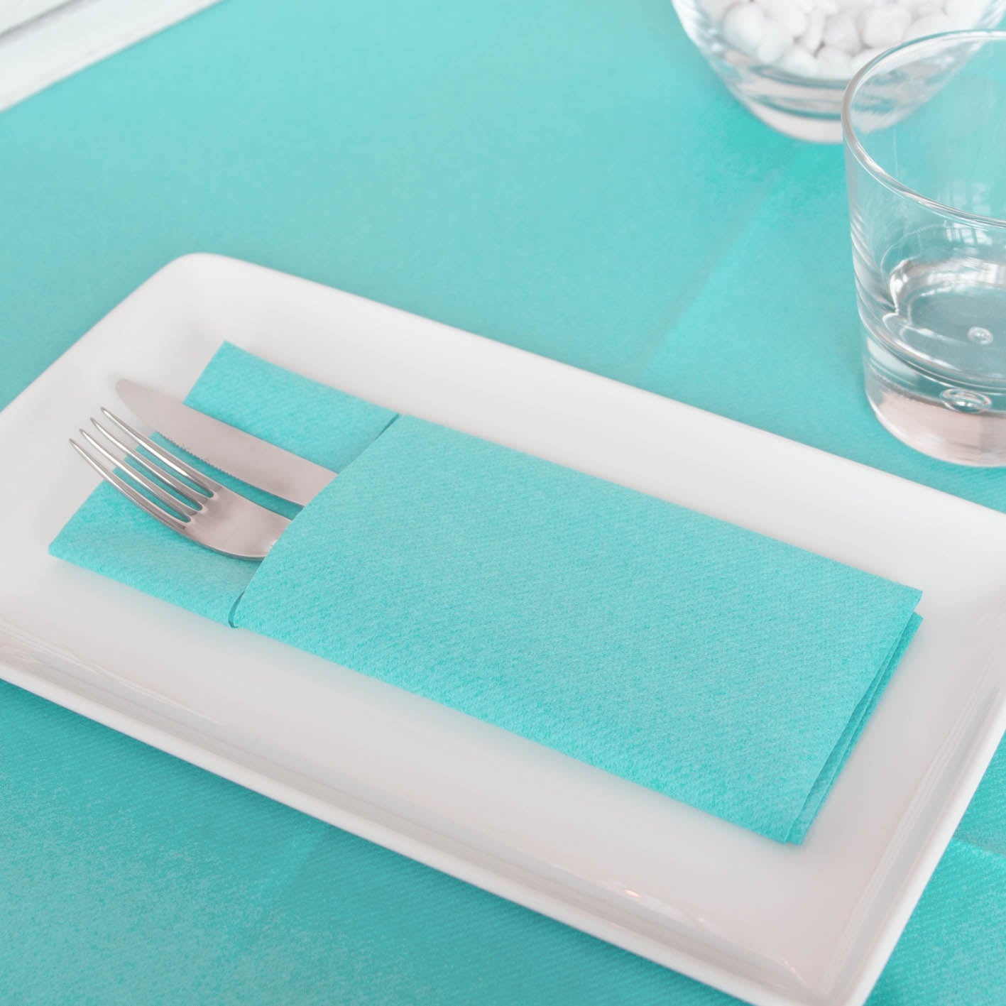 Tasca Portaposate Tnt Acqua Plus cm. 40x32 - 1200 pz.