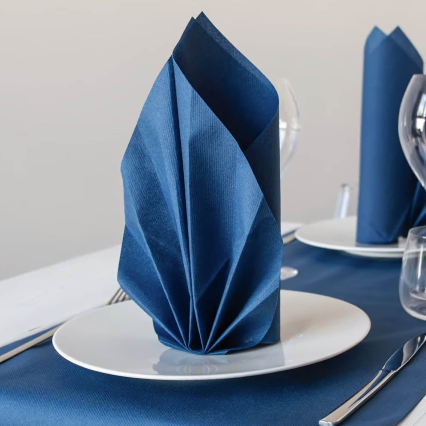 Tovagliolo Tnt Blue Plus cm. 40X40 - 800 pz.