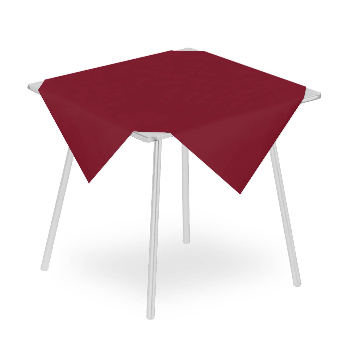 Tovaglia Tnt Bordeaux Plus cm. 100X100 - 100 pz.