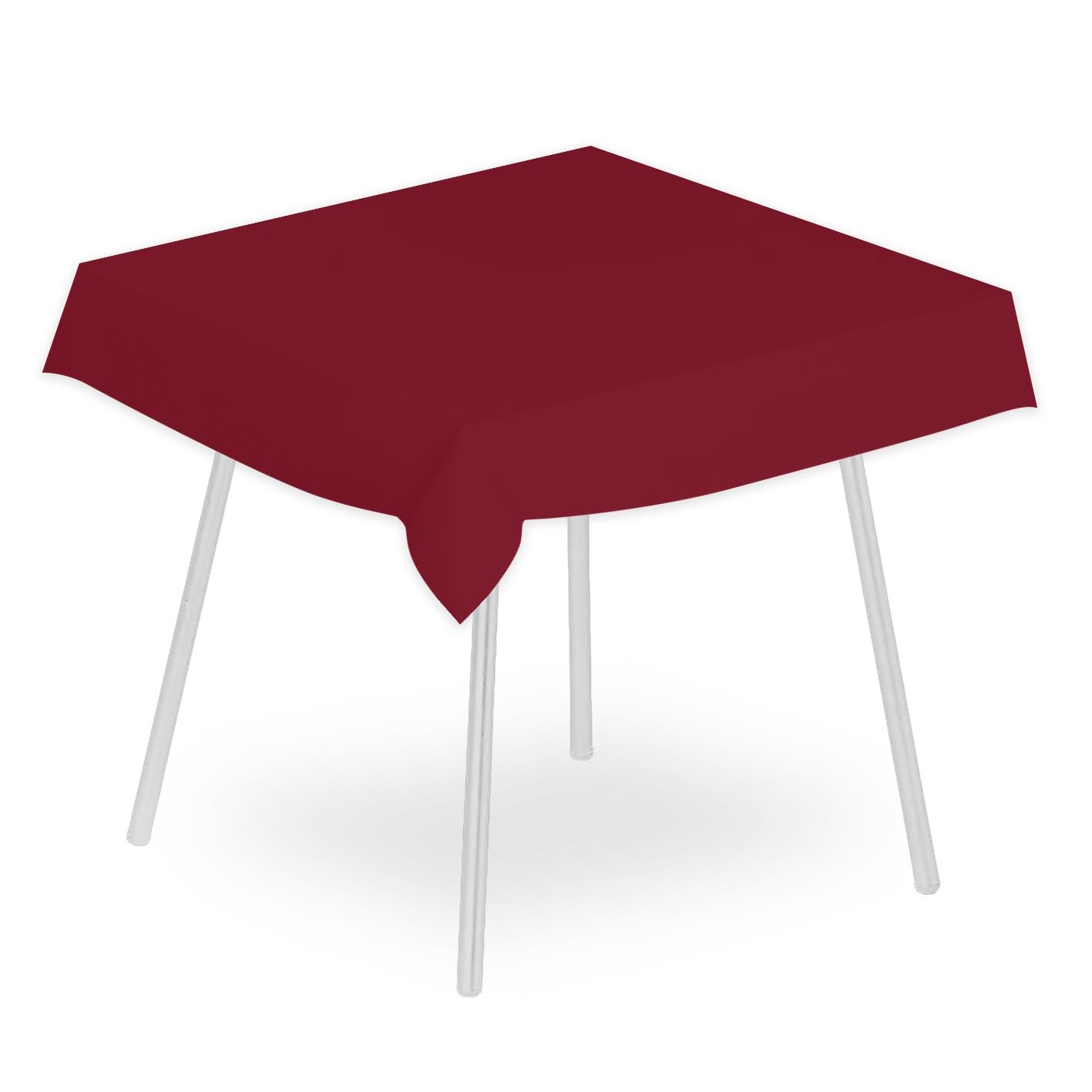 Tovaglia Tnt Bordeaux Plus cm. 120X120 - 100 pz.