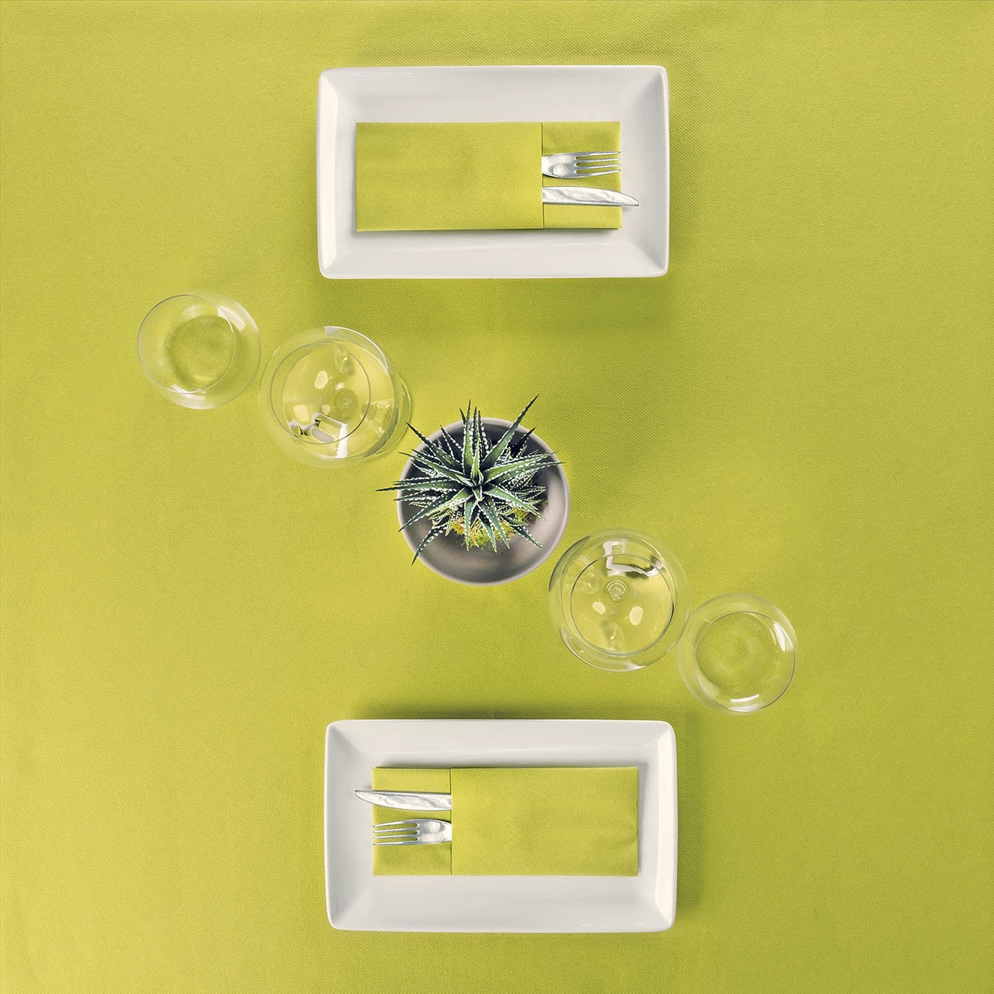 Tovaglia Tnt Olio Plus cm. 100X100 - 100 pz.