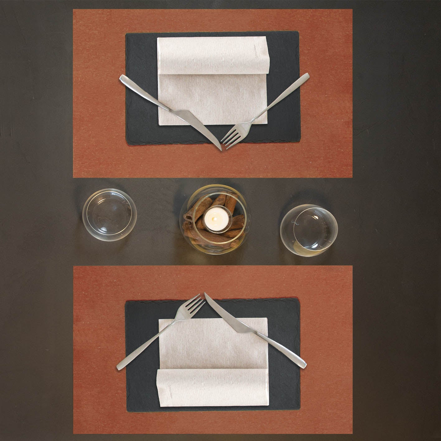 Tovaglietta Recycled Terracotta Airwave cm. 30x48 - 350 pz.