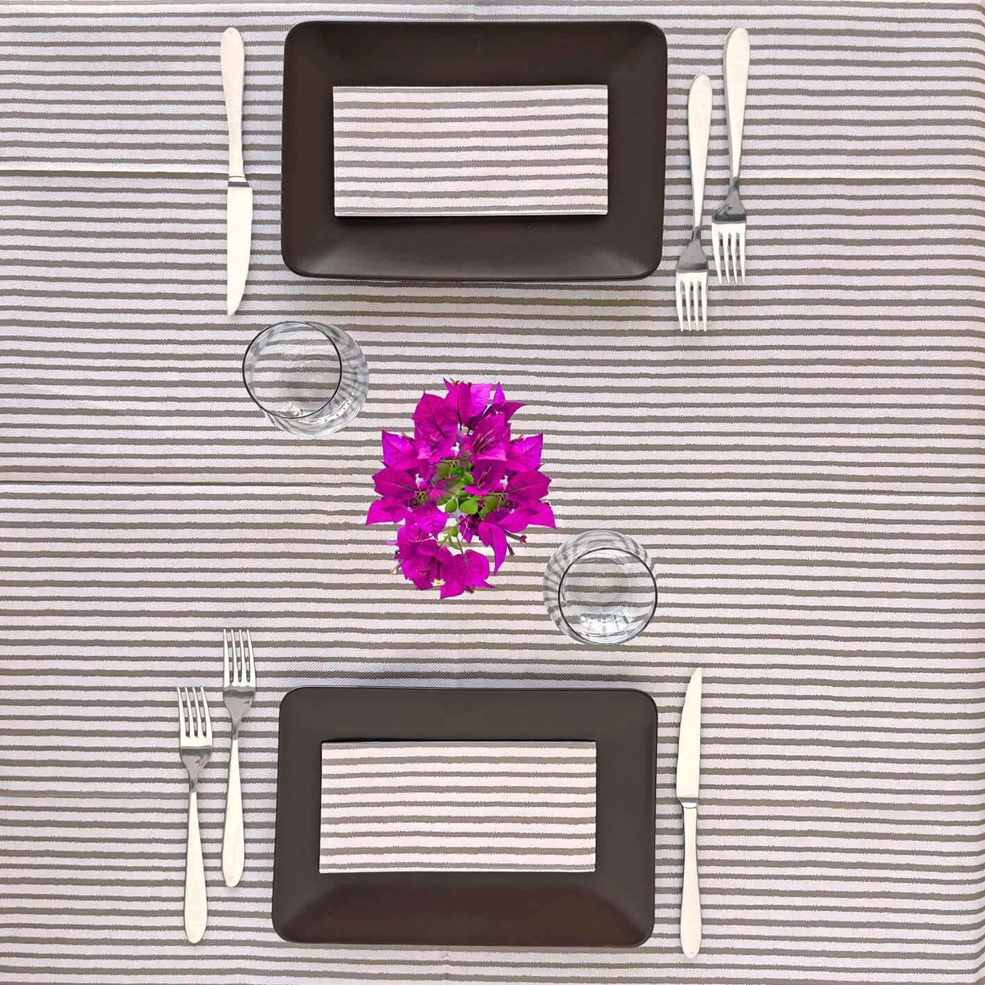 Tovaglia Tnt Riva Terra Mono cm. 100x100 - 100 pz.