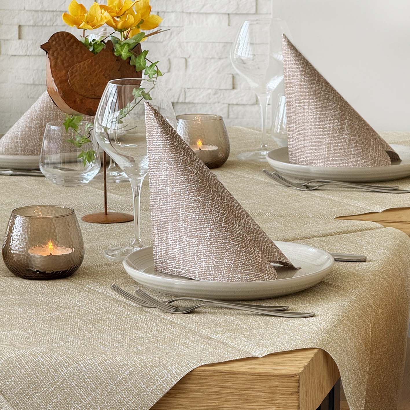 Tovaglia Tnt Rudy Dune Mono cm. 100x100 - 100 pz.