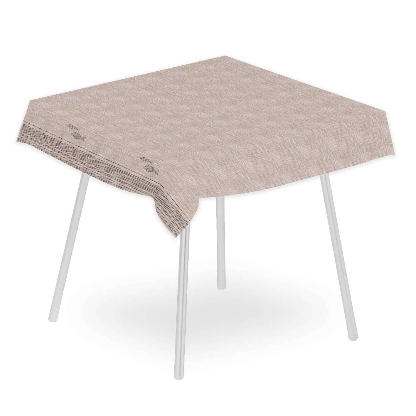 Tovaglia Tnt Saline Moka Micro cm. 120X120 - 96 pz.