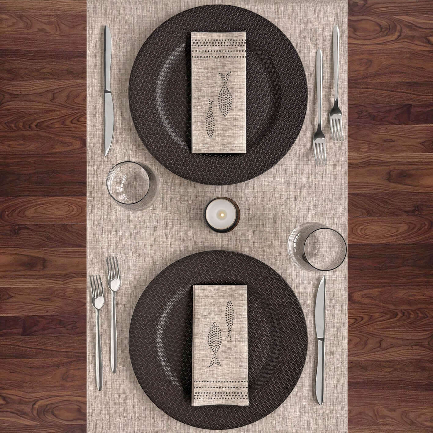 Runner Tnt Saline Moka Micro cm. 120X40 - 200 pz.