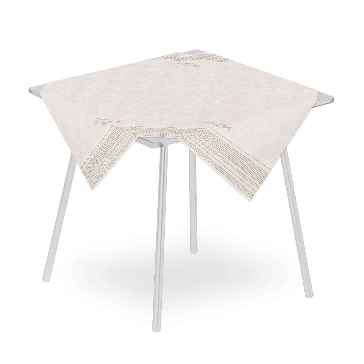 Tovaglia Tnt Saline Oro Micro cm. 100X100 - 100 pz.