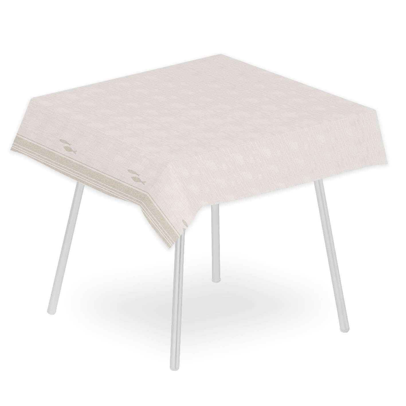 Tovaglia Tnt Saline Oro Micro cm. 140X140 - 50 pz.