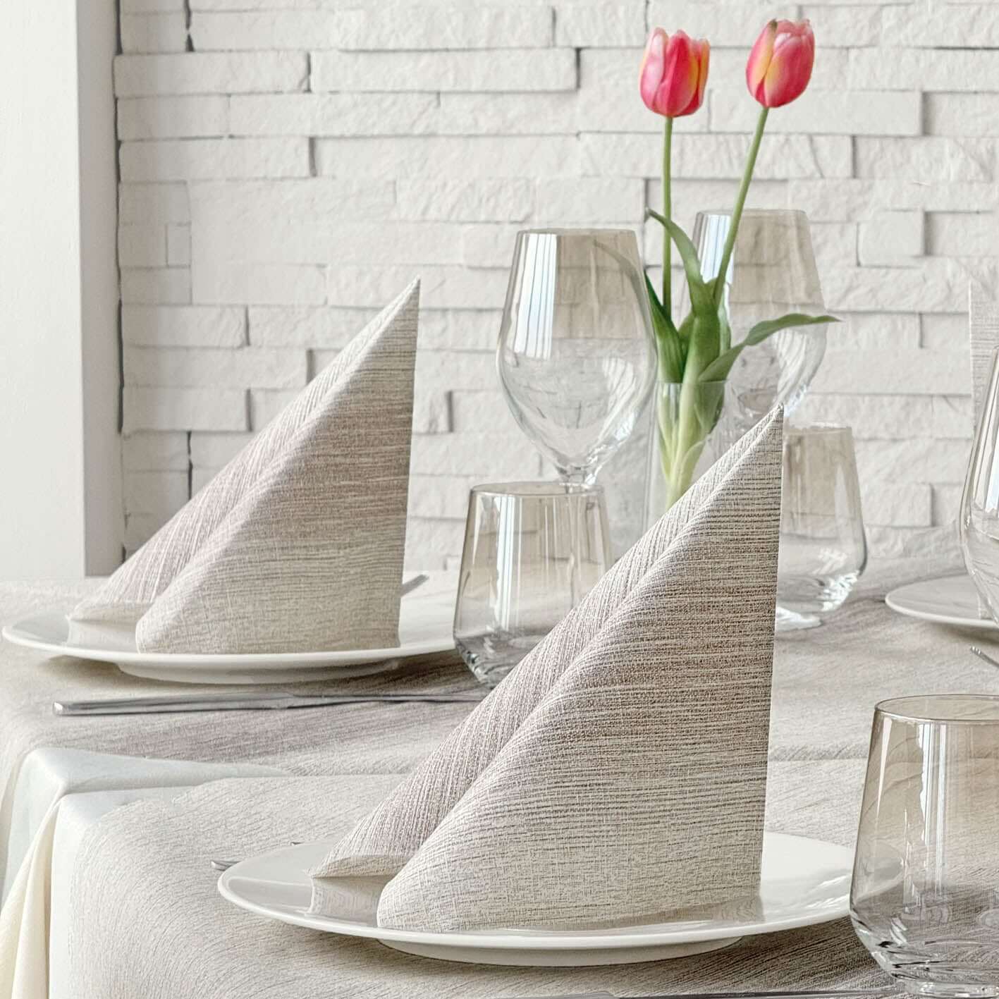 Tovagliolo Tnt Sfumo Cacao Micro cm. 40X40 - 800 pz.