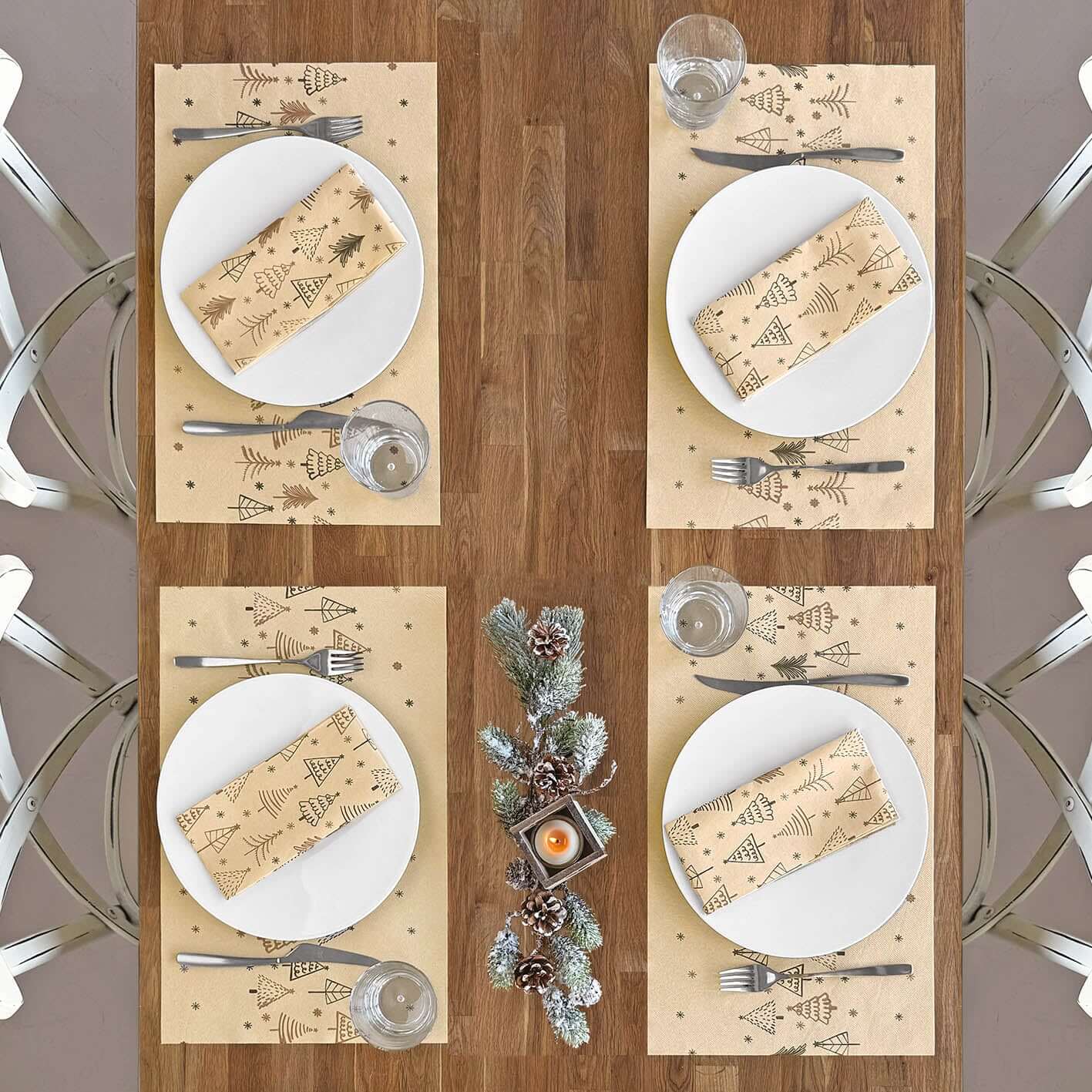 Tovaglietta Tnt Silvania Natural cm. 30X48 - 1000 pz.