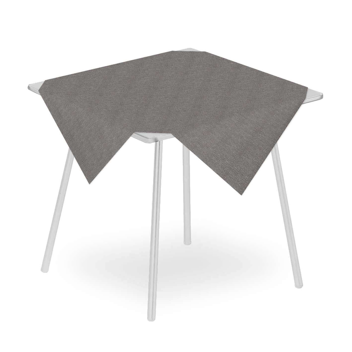 Tovaglia Tnt Tea Grigio Plus cm. 100x100 - 100 pz.