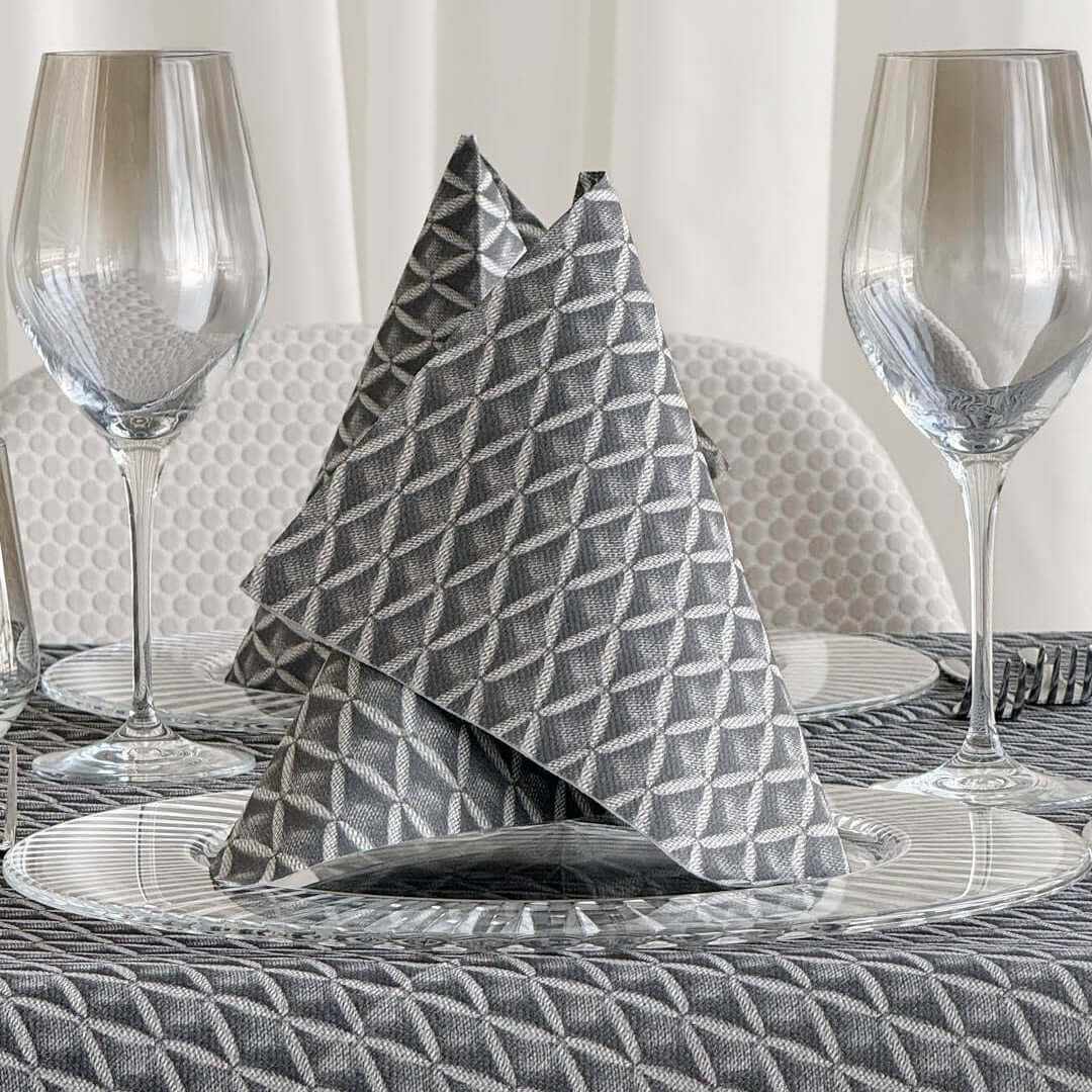 Tovaglia Tnt Vivy Moka Plus cm. 100x100 - 100 pz.