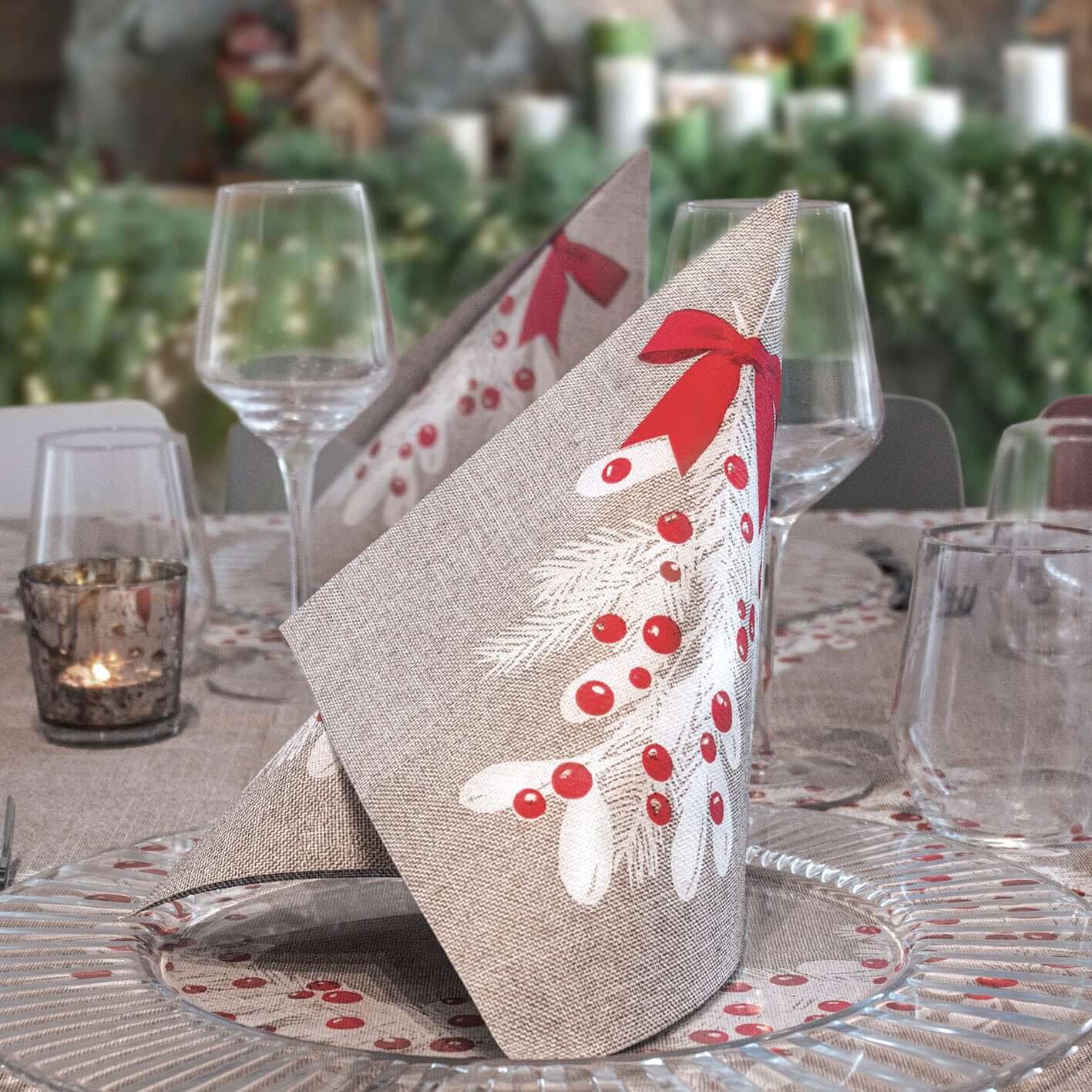 Tovagliolo Tnt Berries Plus cm. 40x40 - 800 pz.