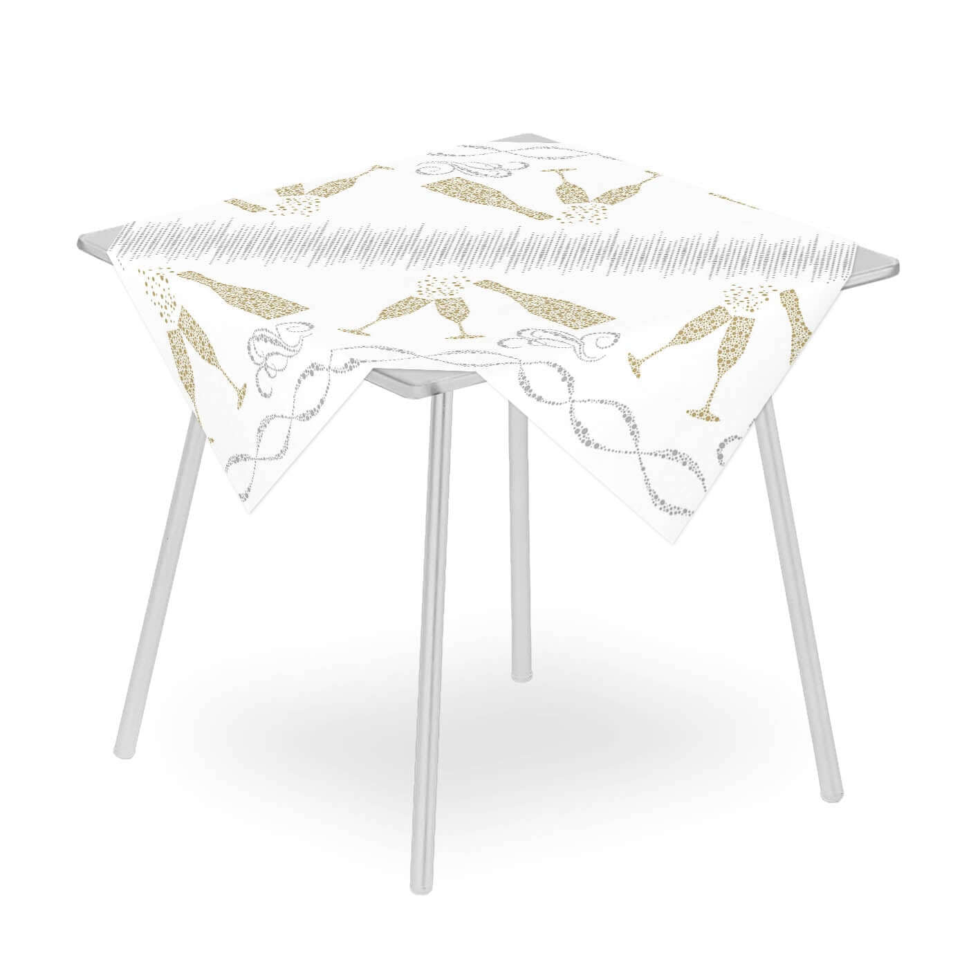 Tovaglia Tnt Bollicine Micro cm. 100x100 - 100 pz.