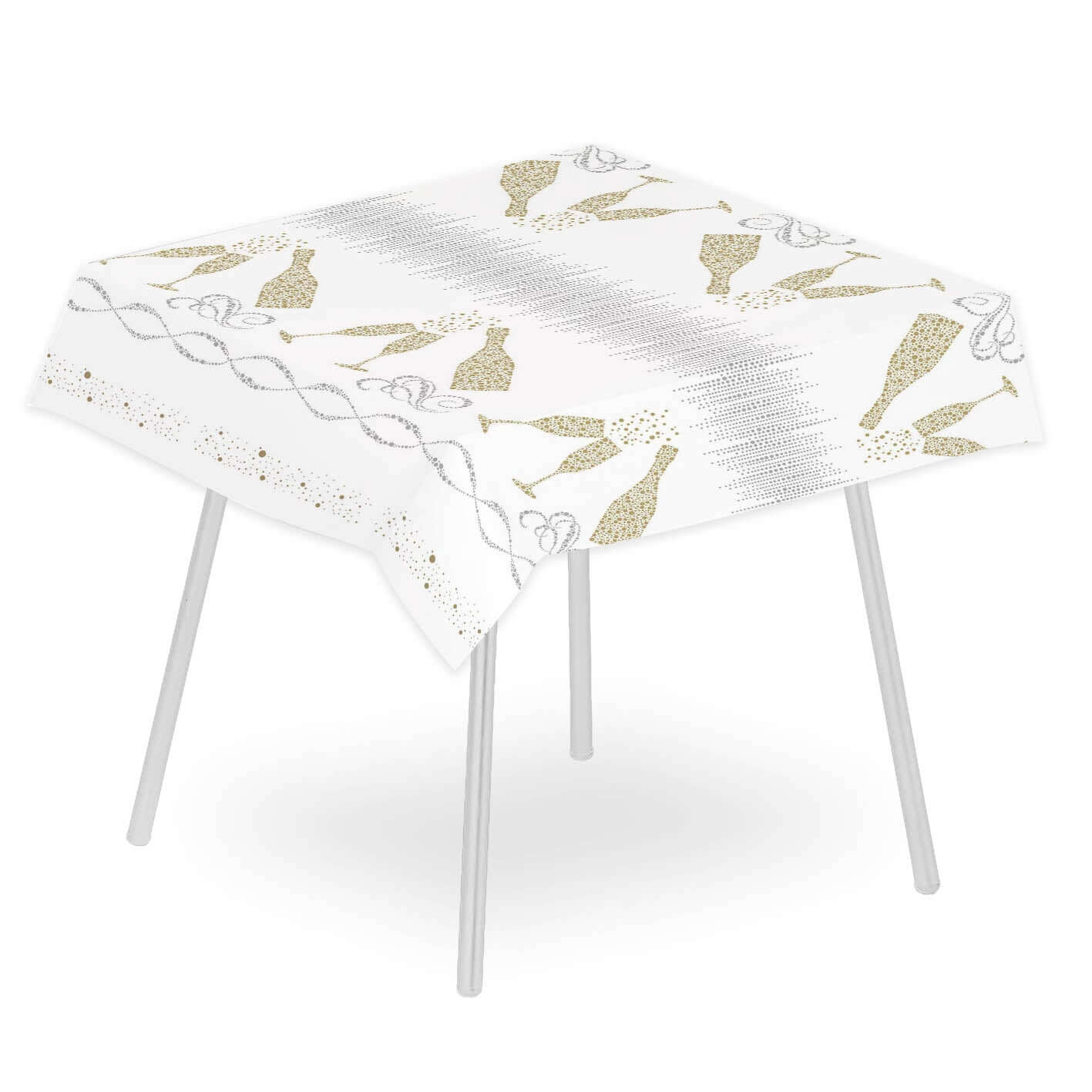 Tovaglia Tnt Bollicine Micro cm. 140x140 - 50 pz.