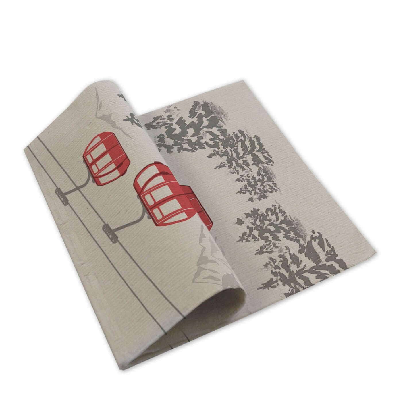 Tovagliolo Cabinovia Onda Airwave cm. 40X40 - 800 pz.