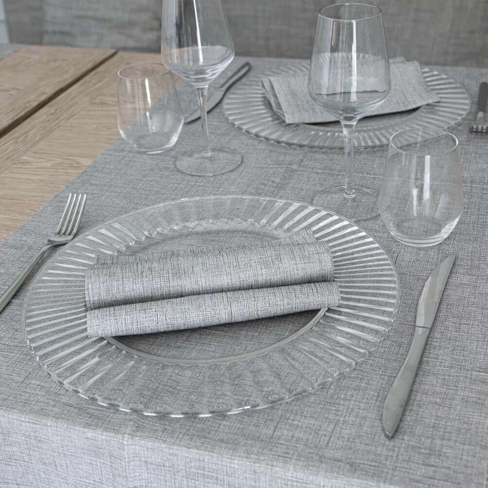 Tovagliolo Tnt Ella Grigio Micro cm. 40X40 - 800 pz.