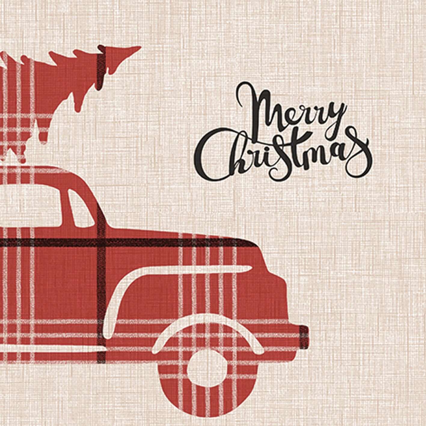 Tovagliolo Kilt Rosso Onda Airwave cm. 40X40 - 800 pz.